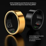 Anillo Inteligente para Monitoreo de Salud y Rendimiento Deportivo Smart Ring SRW21 01