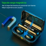 Auriculares inalambricos HiFi Estéreo 8D F9 02